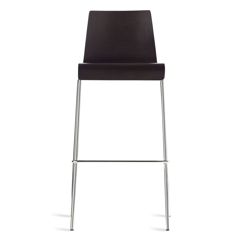 Full Back Bar & Counter Stool, White, Bar Stool (30.4" Seat Height)