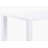 Zabil Rectangle Dining Table in White High Gloss