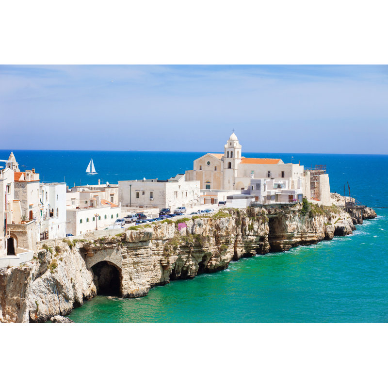 Italian Village by Poike - Wrapped Canvas Print, 81cm H x 122cm W x 3.8cm D