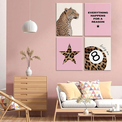4 Piece Wrapped Canvas Print