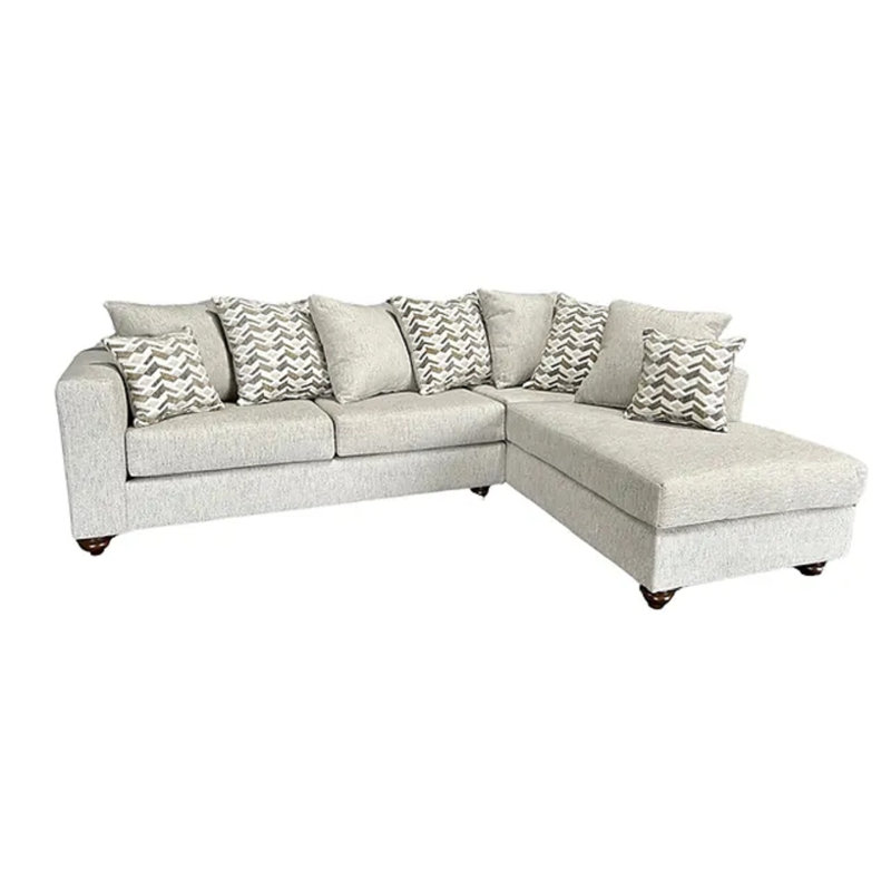 Canapé modulaire 2 pièces Kinzair, Gris