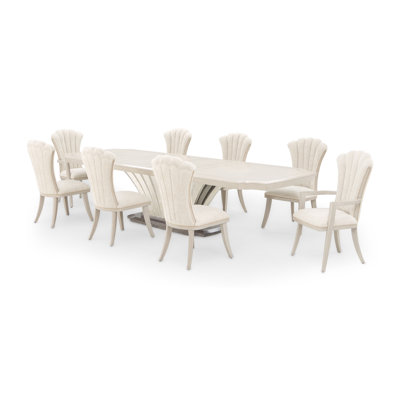 Fantosini 9 - Piece Extendable Dining Set