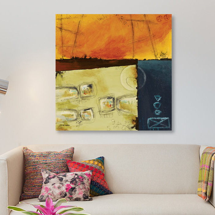 «Unity III», reproduction sur toile, H 48 po x l 48 po x P 1,5 po, Toile tendue, Pas de tapis