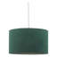 20cm H Velvet Drum Pendant Shade-34418222