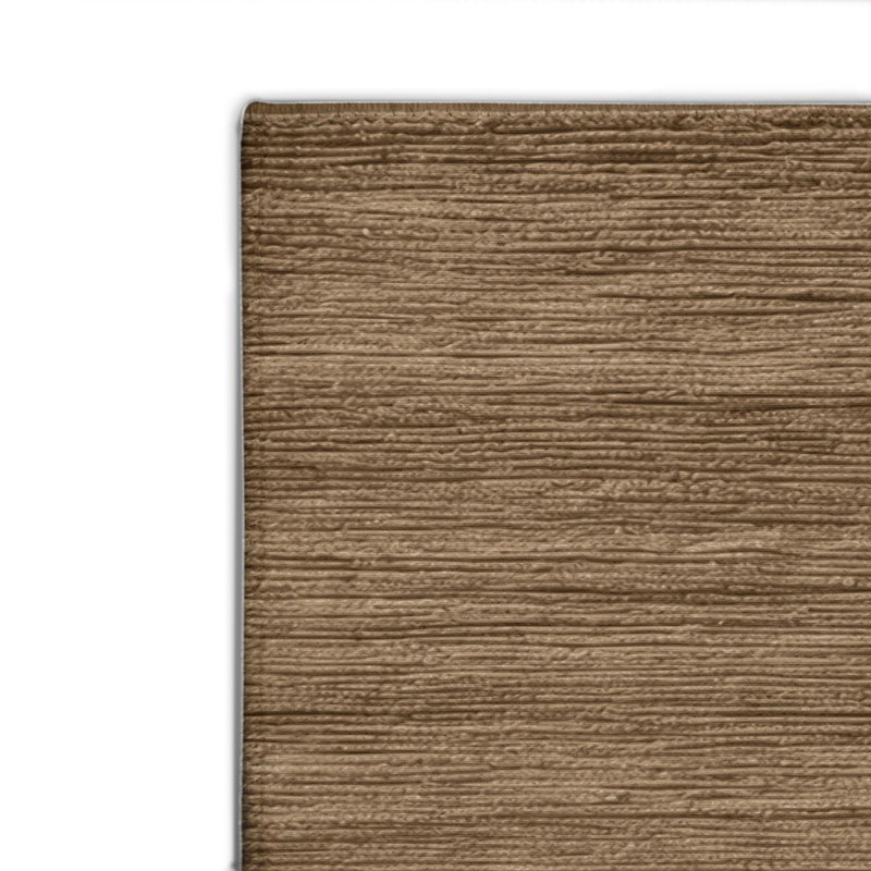 Tapis brun uni d'intérieur et d'extérieur, Rectangle 4pi x 6 pi