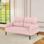 Causeuse en tissu 47 po-2112774217