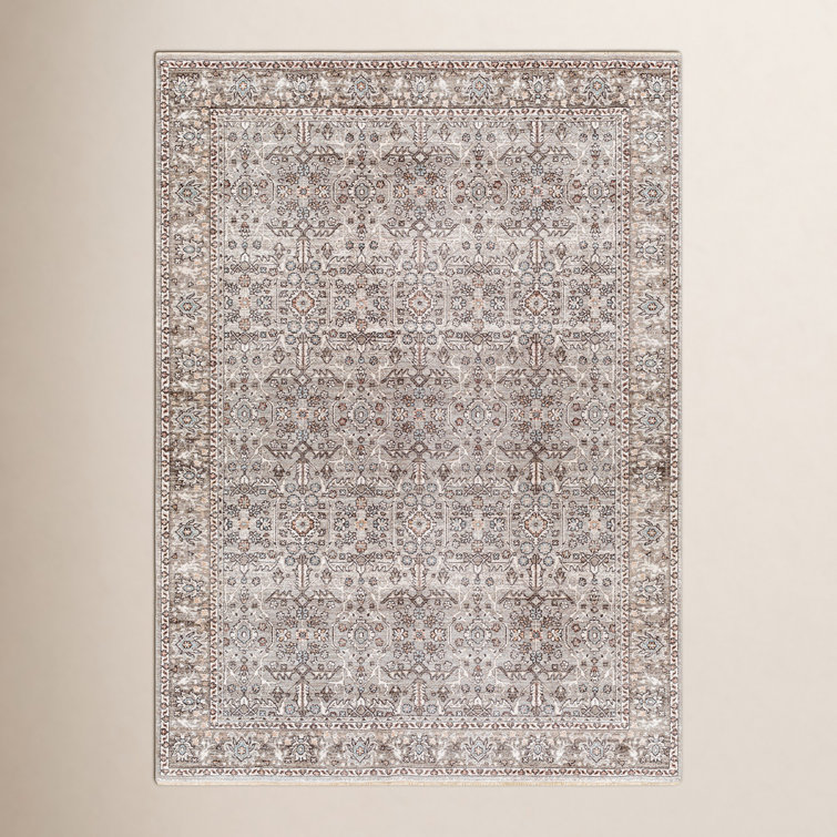 Khan Brown/Blue/Gray Rug
