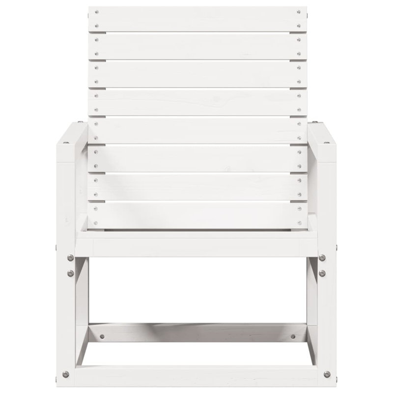 Elsea Outdoor Lounge Chair, White