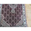 Tapis gris / brun noué à la main de conception unique 2 pi 5 po x 4 pi 9 po Harrogate