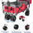 Versatile Foldable Wagon With Removable Canopy And Multiple Storage Options-112318236