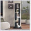 Étagère rotative, étagère au sol, bibliothèque simple avec plaque acrylique, multifonction pour étudiants-1764606881-1764606880