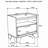 Packard Medium Oak 1-drawer Nightstand