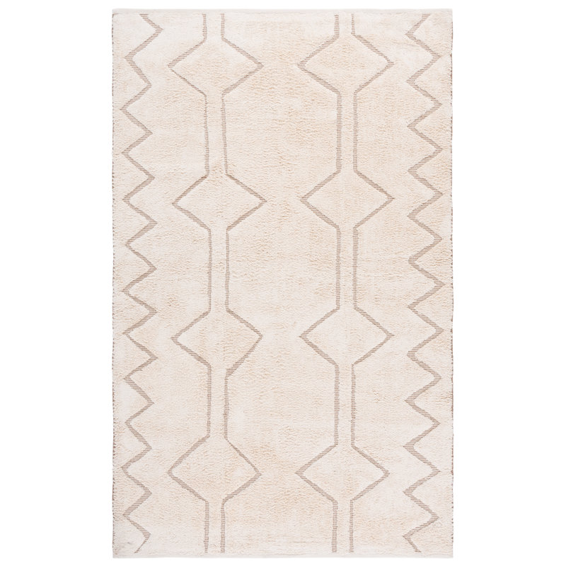 Ardrey Cotton Geometric Indoor Rug, Rectangle 8' x 10'