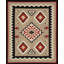 Tuscany Mocha/Ivory Wool Reversible Area Rug
