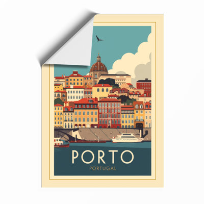 Postcard From Porto Vintage - Print