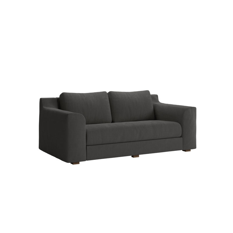 Elevate Loveseat, Fog Hemp Blend