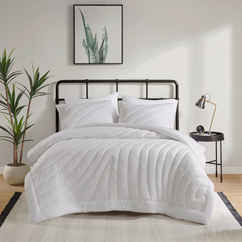 Ensemble d'édredon 3 pièces, Édredon double / grand + 3 pièces supplémentair
