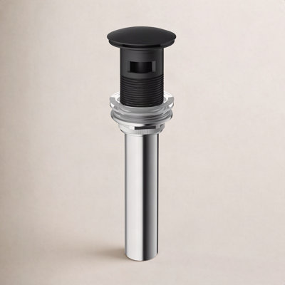 Pop-Up Bathroom Sink Drain with Overflow