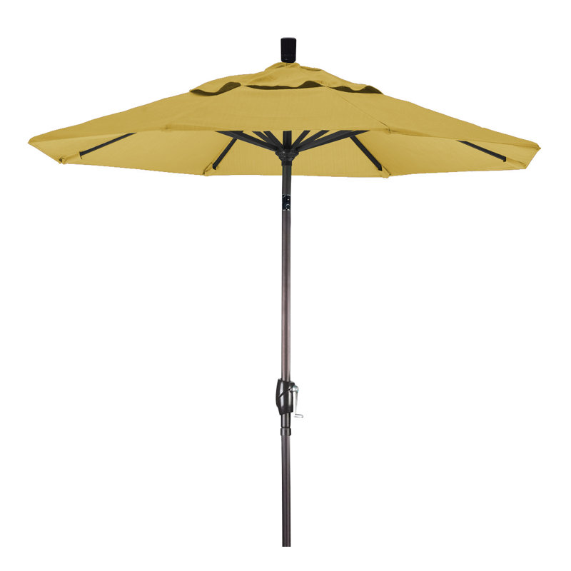 Parasol sunbrella de marché 7,5' Wallach, Toile toile Sunbrella® blé