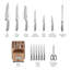 Cuisinart 15pc Stainless Steel Cutlery Block Set
