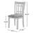 Guntersville Wood Dining Side Chair Medium Gray-81637821