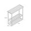 Phillipa 10 Pair Solid Wood Shoe Rack-20606160