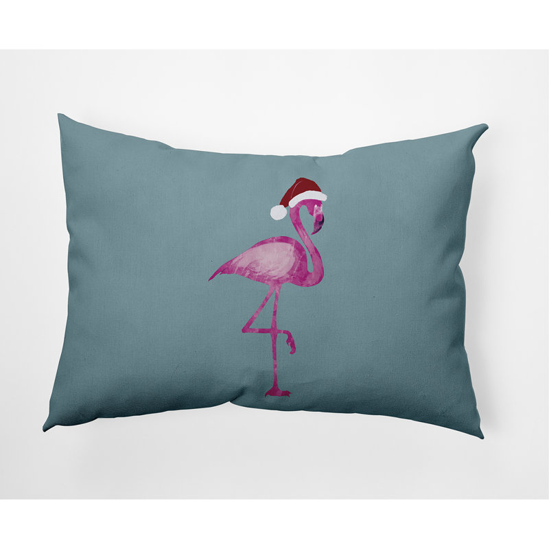 Holiday Essence Outdoor Reversible Throw Pillow