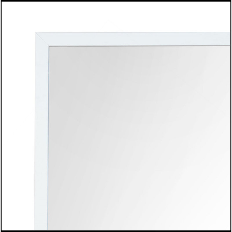 Miroir blanc Maloise