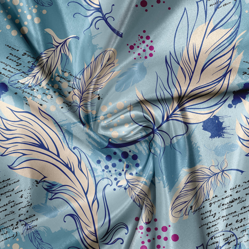 Calpine Polyester Semi Sheer Curtain Pair
