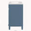 Meuble-lavabo 24 po avec lavabo en céramique, petite armoire de salle de bain moderne, 2 tiroirs et tablette réglable