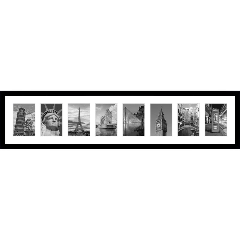 Abdijabar Collage Picture Frame, Black
