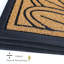 Tapis demi-rond pour porte d'entrée, tapis décoratif semi-circulaire antidérapant à motif floral-1979804851-1979804855