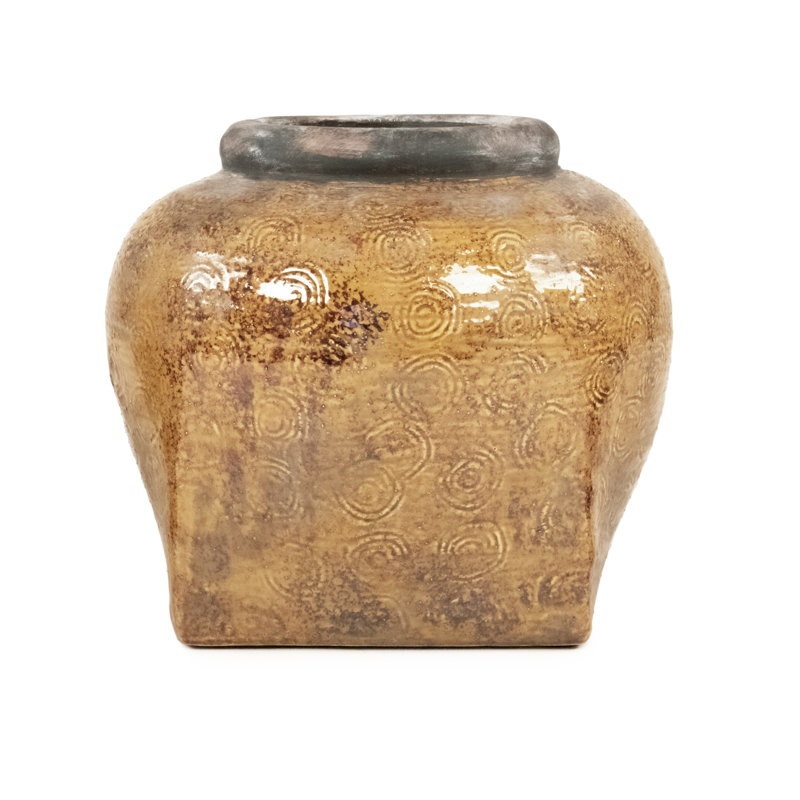 Vase de table en céramique Korilyn, H 10 po x l 11 po x P 11 po