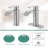 Single-Hole Single-handle Bathroom Faucet with Drain Assembly-92758991