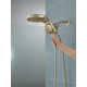 HydraChoice Hydrorain 5 Spray Dual Shower Head and Handheld Shower with H2Okinetic 1.75 GPM