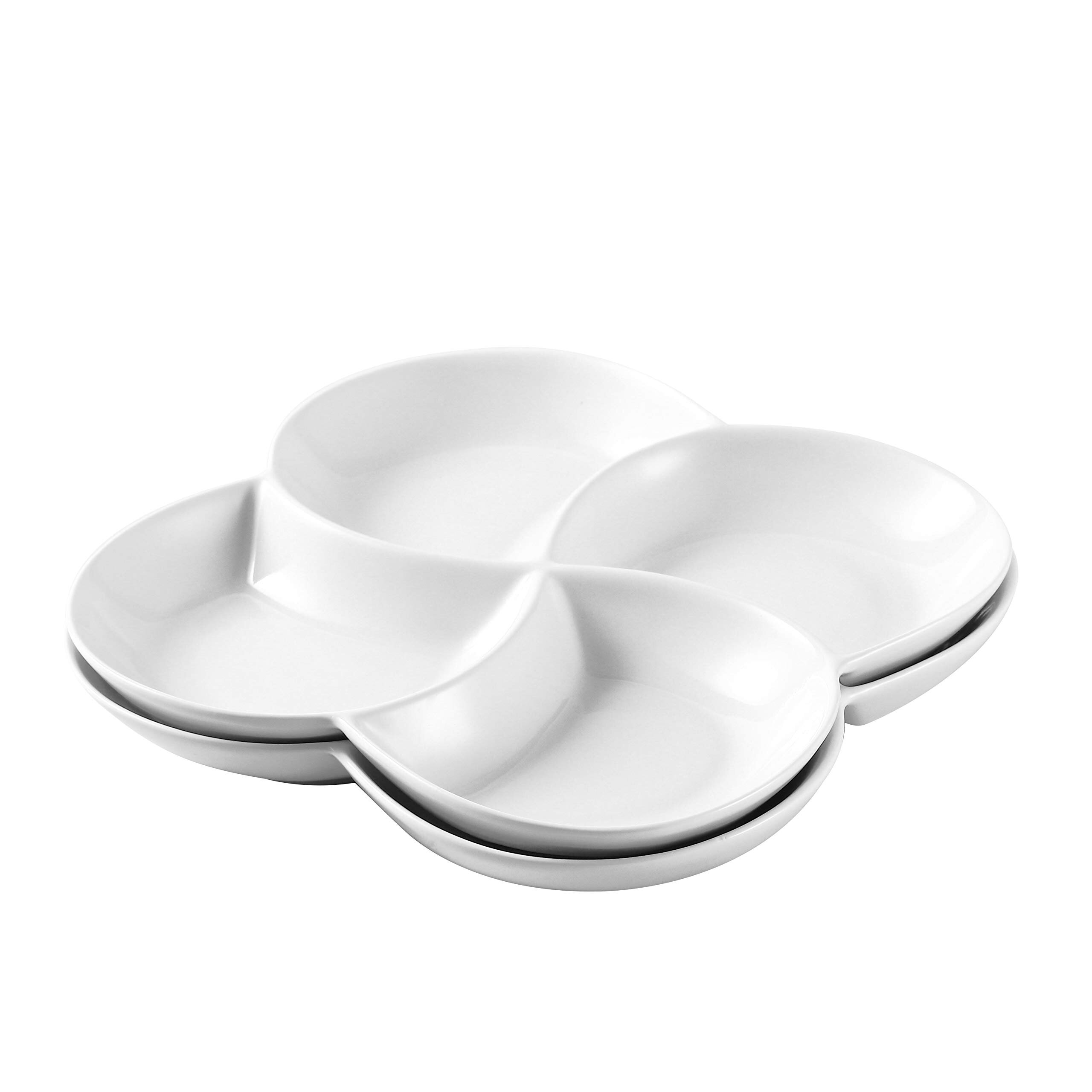 Latitude Run® Ceramic Divided Serving Dish Wayfair 3587