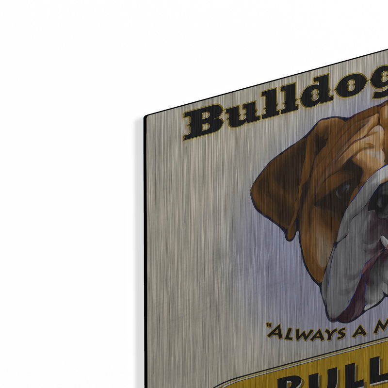 " Bulldog Cigar " by Brian Rubenacker, 12" H x 16" W