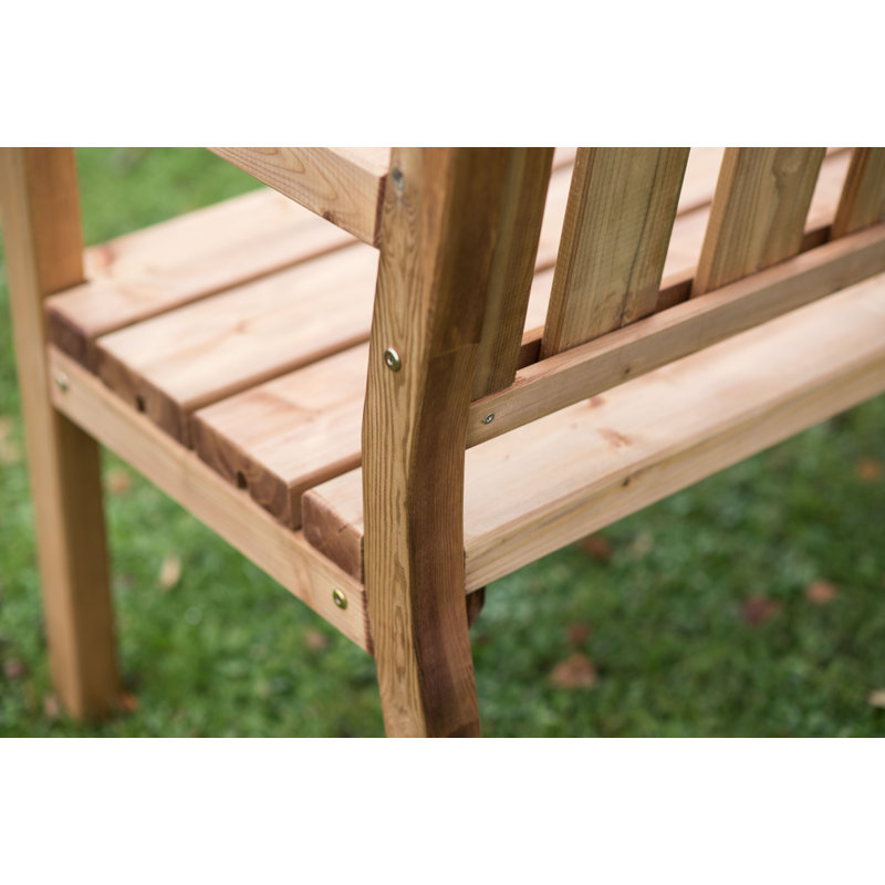 Wood Arbour, Brown, 97cm H x 170cm W x 63cm D