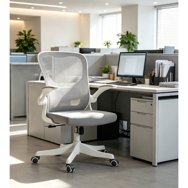 Chaises de bureau à domicile, chaises de jeu vidéo, chaises de bureau ergonomiques avec dossier inclinable, accoudoirs relevables et hauteur réglable.