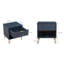Table de chevet cannelée 20 po Dumbo (bleu minuit) Dumbo-1489506564