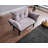 Renso 49'' Upholstered Cushioned Futon Chair-966338073