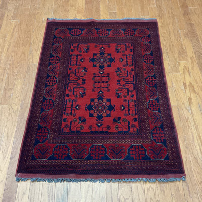 Handmade Khal Mohammadi Wool Rug