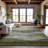 Premium Machine Washable Krause AMF1141 Swirls Rug-218422705