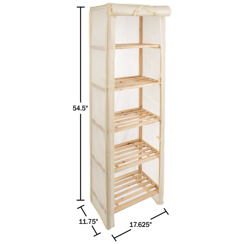 Free Standing Shoe Racks – Two 5-Tier Shoe Organizer Shelves for Closet or Entryway - Holds 40 Pairs