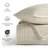 Stonewashed 100% Natural Cotton Waffle Quilt Set-119236245-119236247