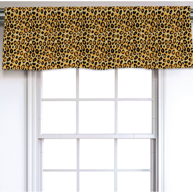 Sateen Ruffled Window Valance