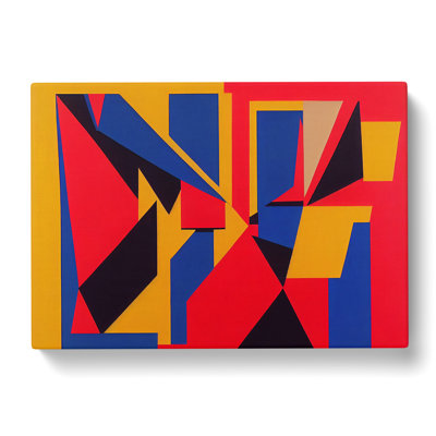 Suprematism Art Abstract Vol.6 - Wrapped Canvas Print