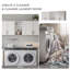 Ensemble d'armoires de cuisine l 63 po x P 12 po x H 21,7 po