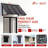 Awntech Houstonian Standing Seam Metal Fixed Awning with Open Sides-28213106-28213364-126123790