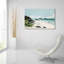  «Sandy Beach» par Svetlana Aleynikova, art mural en verre acrylique, 36 po x 24 po